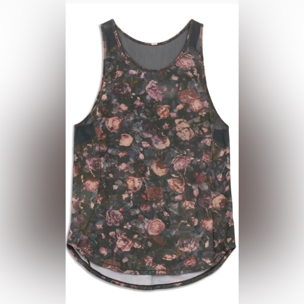 Floral Lululemon Sculpt Tank